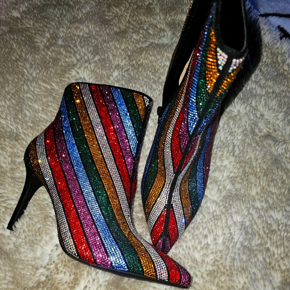 Brand New INC Bling Booties